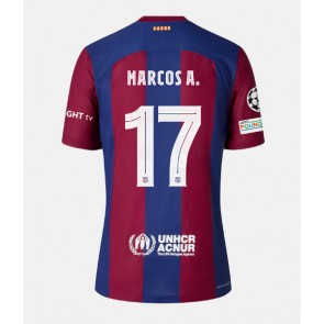 Maillot de foot Barcelona Marcos Alonso #17 Domicile 2023-24 Manches Courte